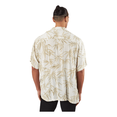 Jprbluray Print Resort Shirt S White
