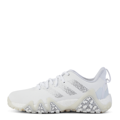 Codechaos 22 Spikeless Golf Shoes Cloud White / Silver Metallic / Clear Pink