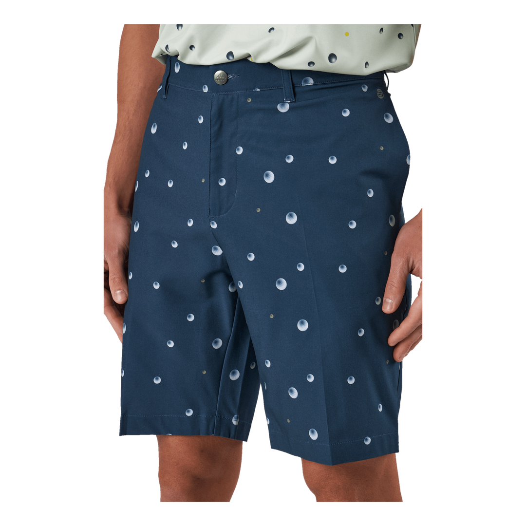 Ultimate365 Allover Print 9-Inch Golf Shorts Crew Navy / Grey One / Hemp