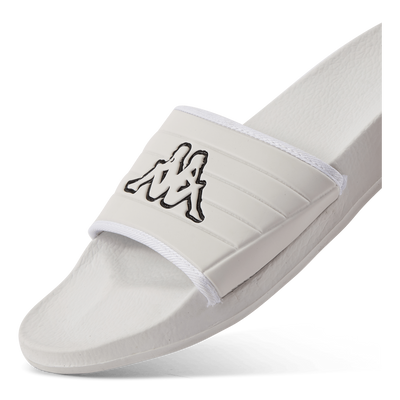 Shower Slipper Lablo White/bla White/black