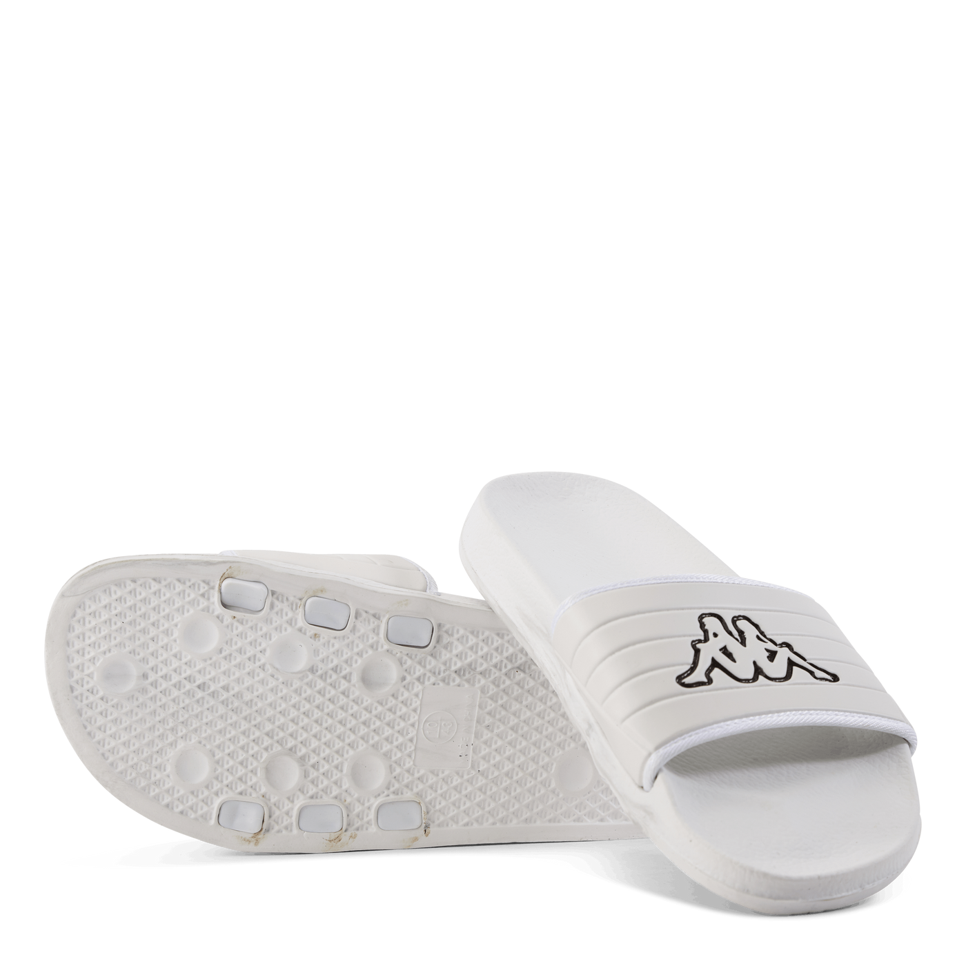 Shower Slipper Lablo White/bla White/black