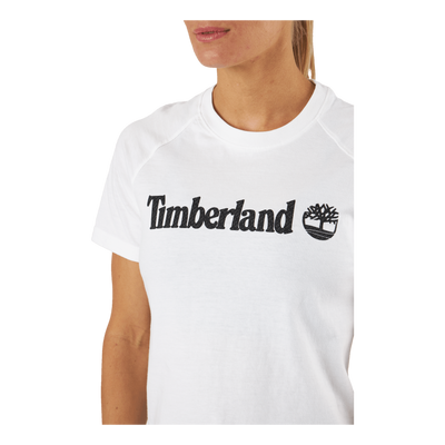 Timberland Logo T-shirt For Wo White