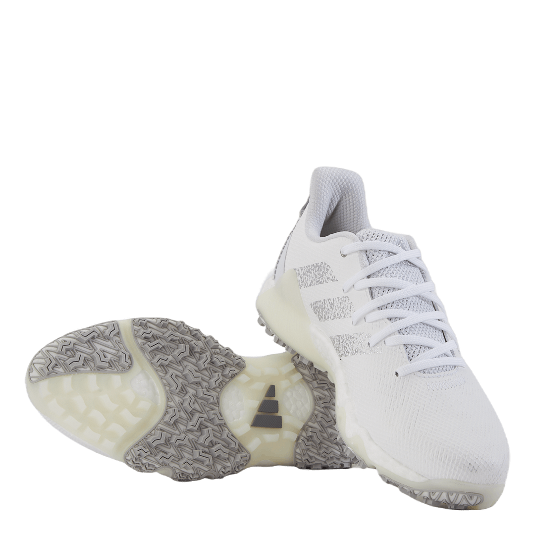 Codechaos 22 Spikeless Golf Shoes Cloud White / Silver Metallic / Grey Two
