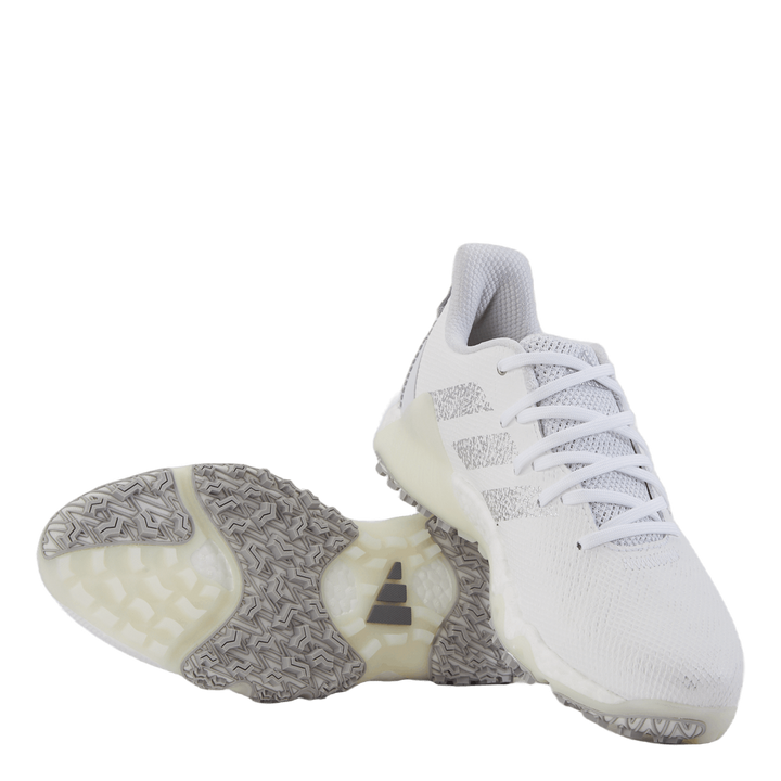 Codechaos 22 Spikeless Golf Shoes Cloud White / Silver Metallic / Grey Two