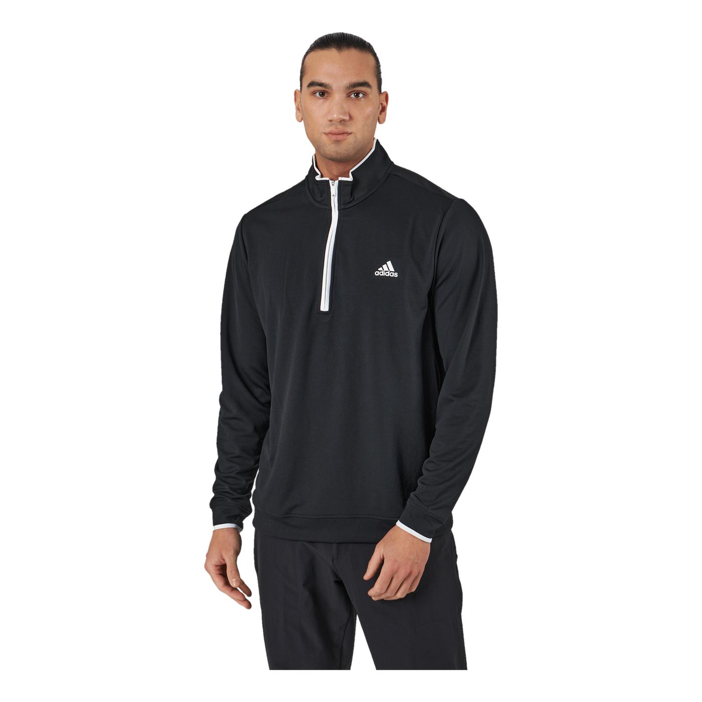 Quarter-Zip Sweatshirt Black