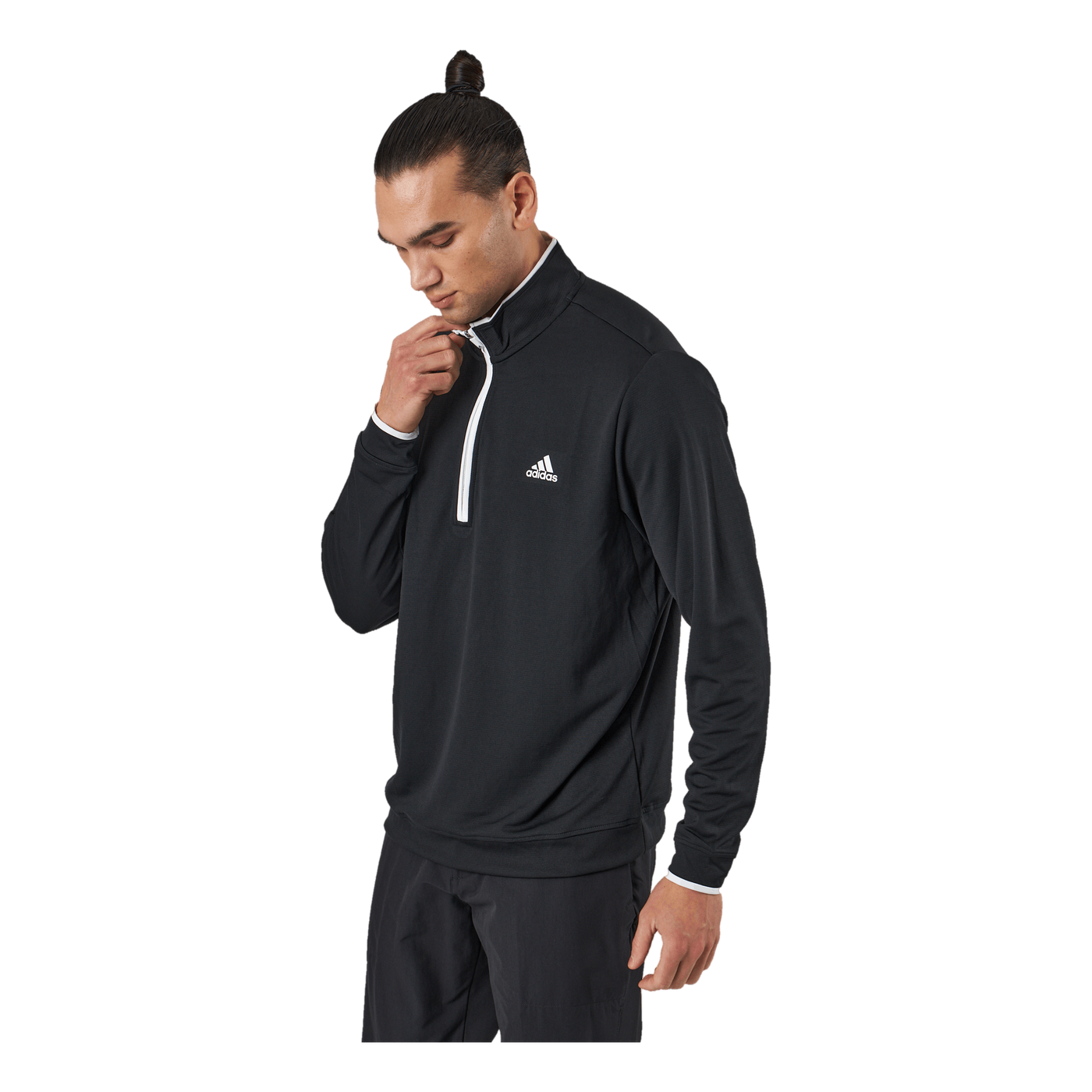 Quarter-Zip Sweatshirt Black