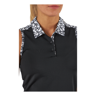 Ultimate365 Sleeveless Golf Polo Shirt Black