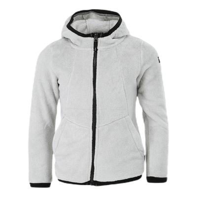 Hestia Junior Fleece Hoodie Black/Grey