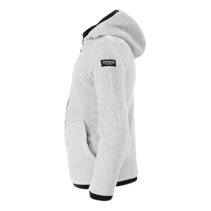 Hestia Junior Fleece Hoodie Black/Grey