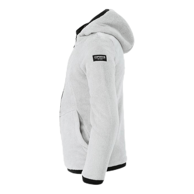 Hestia Junior Fleece Hoodie Black/Grey