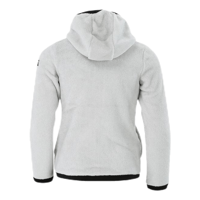 Hestia Junior Fleece Hoodie Black/Grey