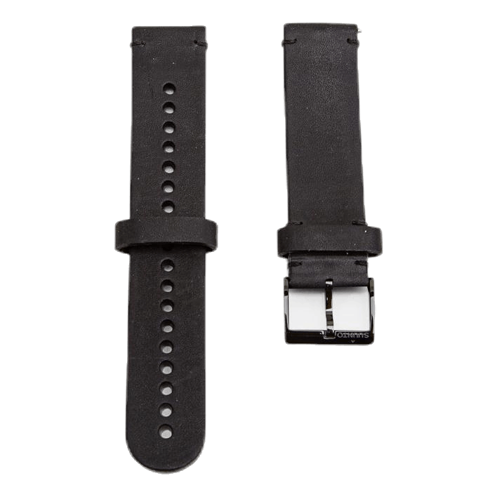20mm Urban 2 Leather Strap M Black