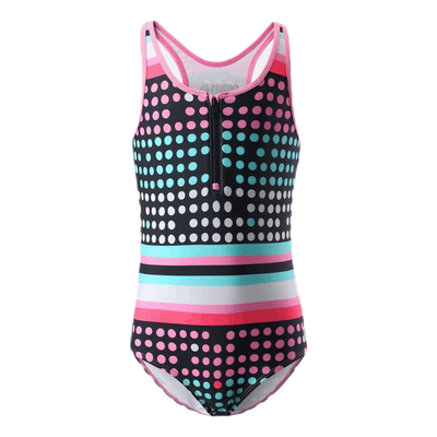 Vanuatu Sunproof Swimsuit Pink/Black