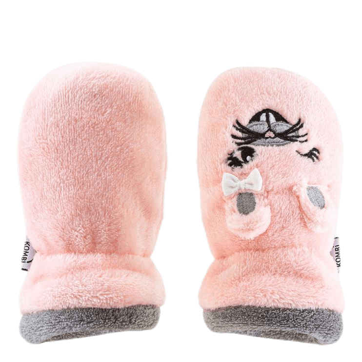 Plush Animal Infant Pink/Grey