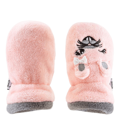 Plush Animal Infant Pink/Grey