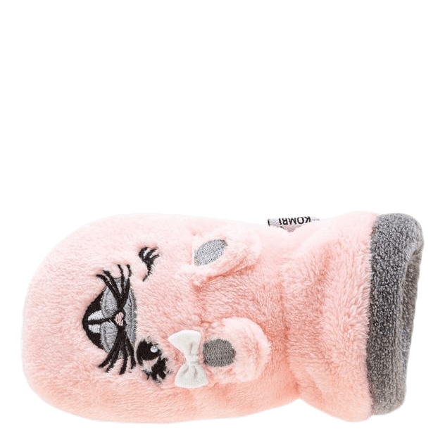 Plush Animal Infant Pink/Grey