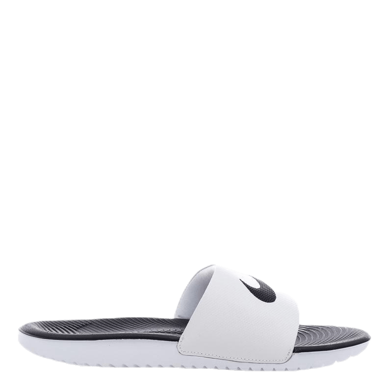 Kawa Little/Big Kids' Slides WHITE/BLACK