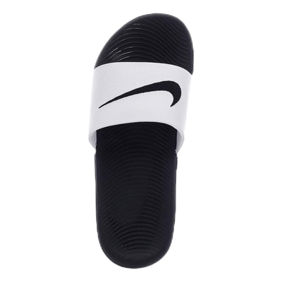 Kawa Little/Big Kids' Slides WHITE/BLACK