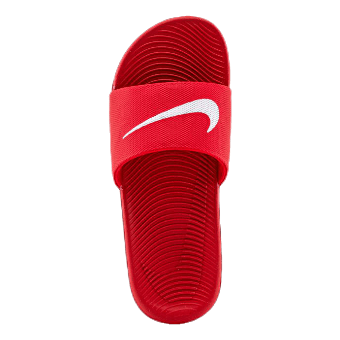 Kawa Slide GS PS White Red Nike Runforest