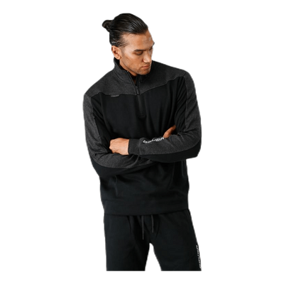 Premium Fleece 1/4 Zip Black