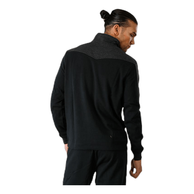 Premium Fleece 1/4 Zip Black