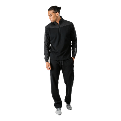 Premium Fleece 1/4 Zip Black