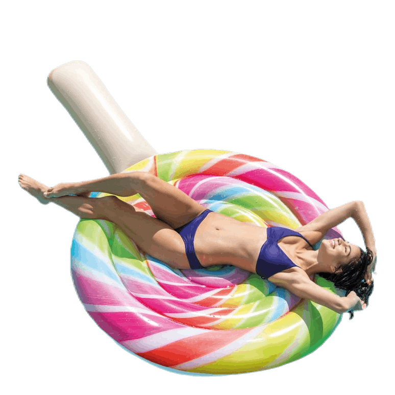 Lollipop Float Patterned