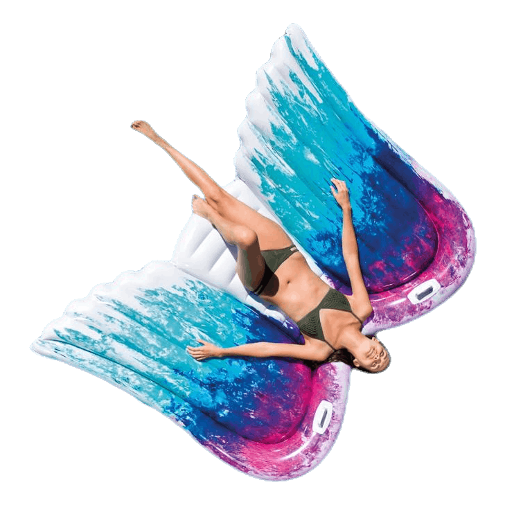 Angel Wings Mat Patterned