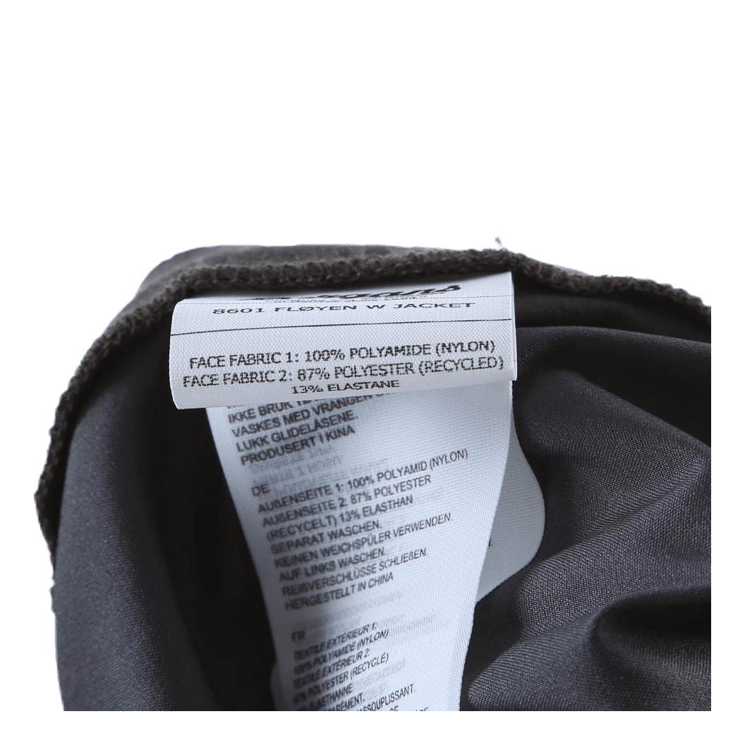 Fløyen Jacket Black/Grey