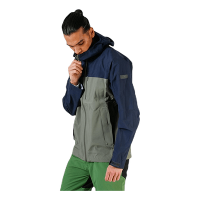 Oslo 3L LT Jacket Blue/Green
