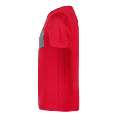 Myske Wool Kids Tee Red