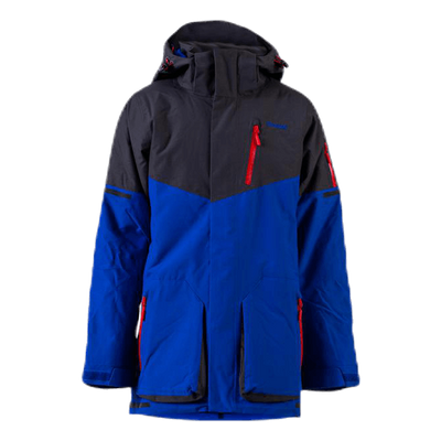 Knyken Insulated Youth Jacket Blue/Grey