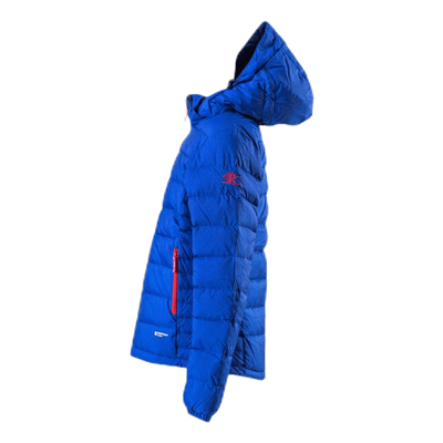 Down Youth Girl Jacket Blue/Red
