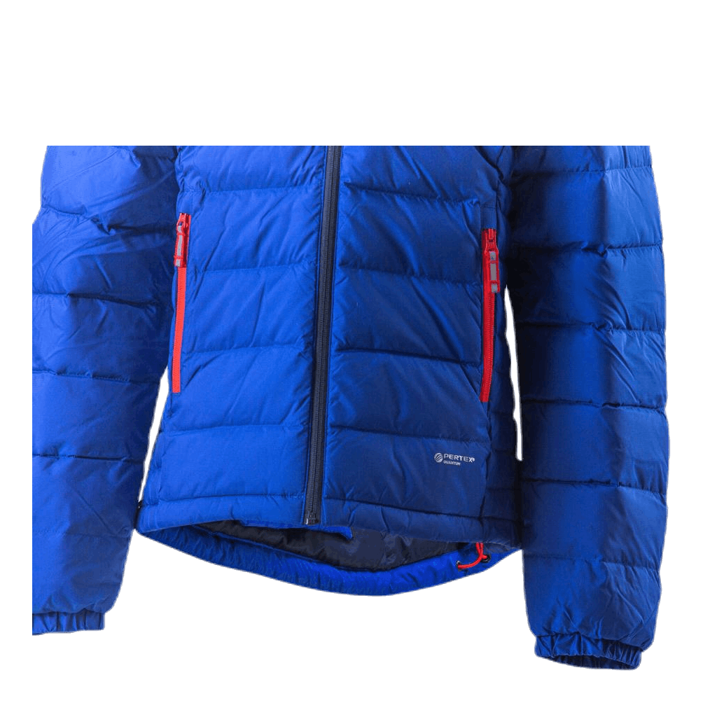 Down Youth Girl Jacket Blue/Red