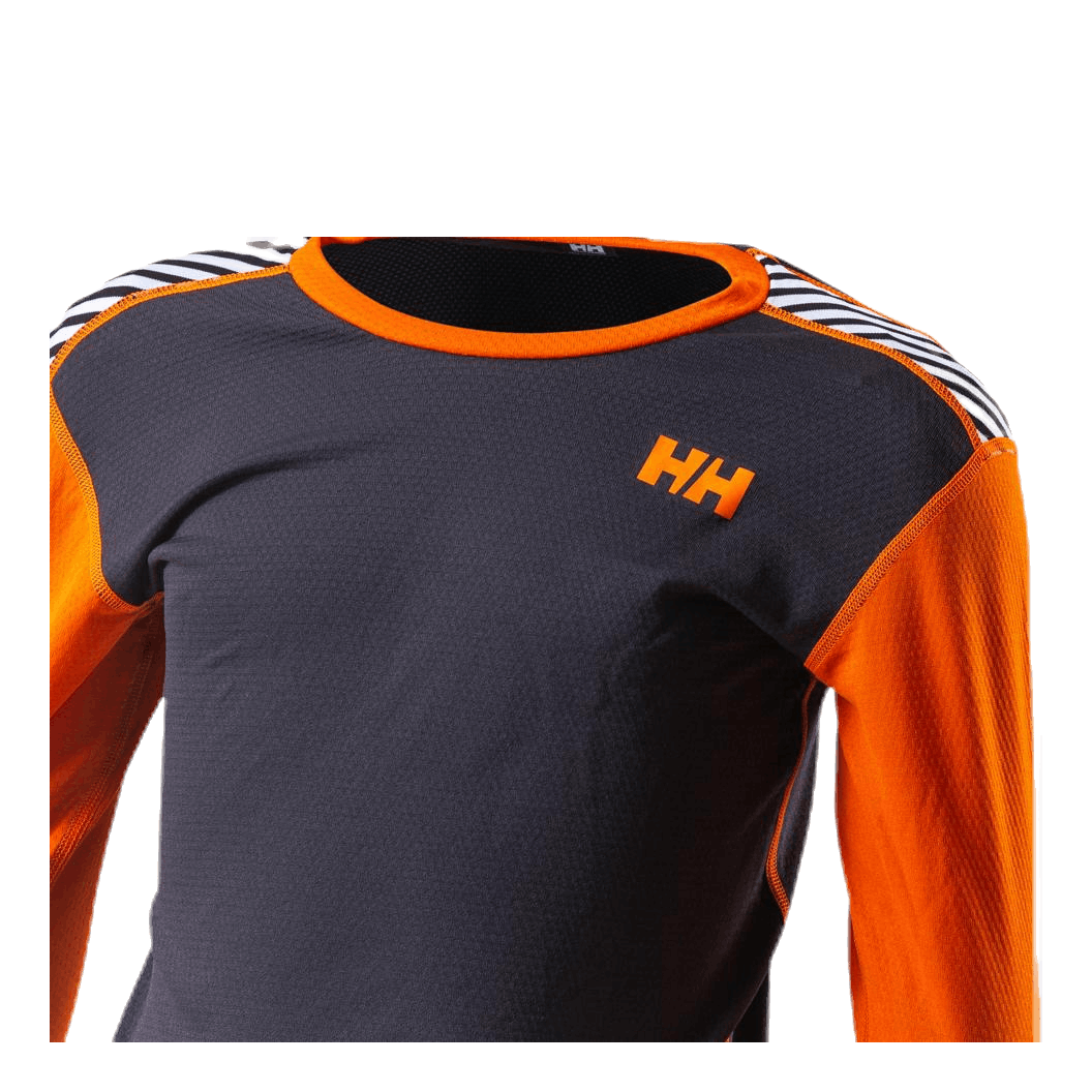 Lifa Active Set Junior Orange/Grey Helly Hansen –