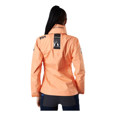 Crew Hooded Jacket Pink