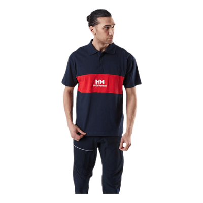 Young Urban Ss Polo Blue