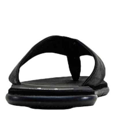 Seasand Leather Sandal Black