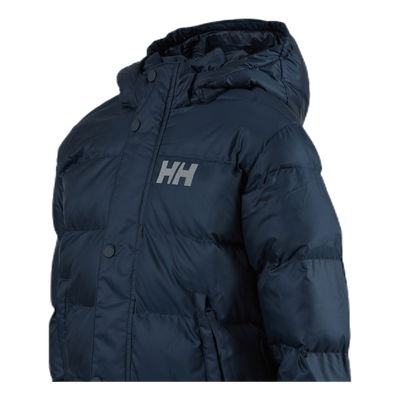 Kids Vika Puffy Jacket Blue