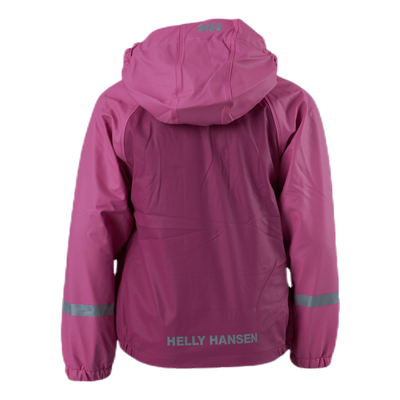 Kids Bergen Fleece PU Rainset Purple