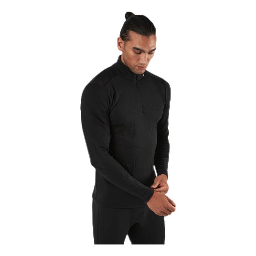 Lifa Merino Midweight 1/2 Zip Black