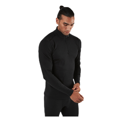 Lifa Merino Midweight 1/2 Zip Black