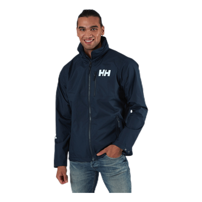 Active Hooded Midlayer Jacket Blue