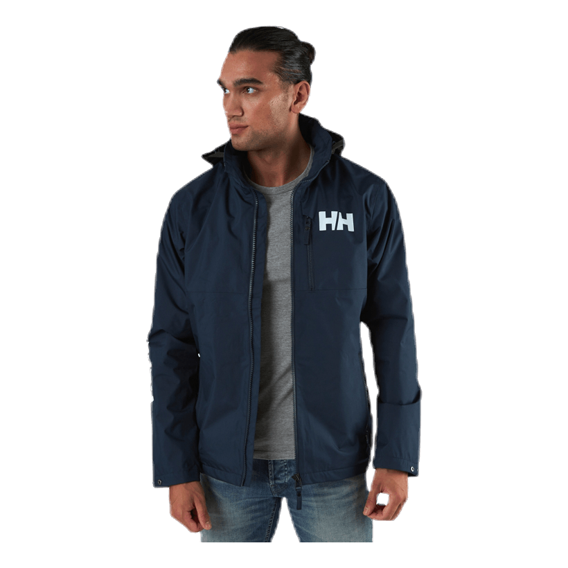 Active Hooded Midlayer Jacket Blue