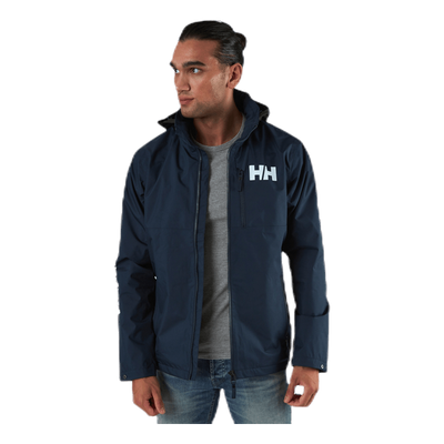 Active Hooded Midlayer Jacket Blue