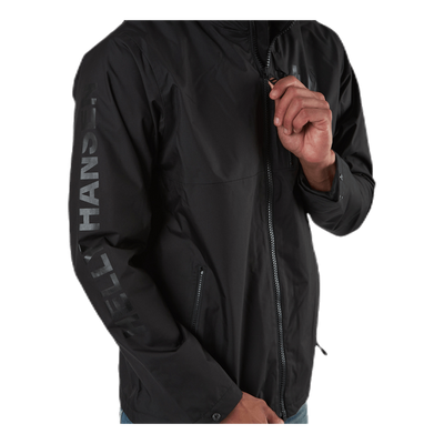 Active Hooded Midlayer Jacket Black