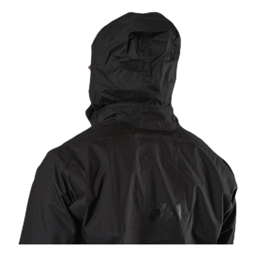 Active Hooded Midlayer Jacket Black