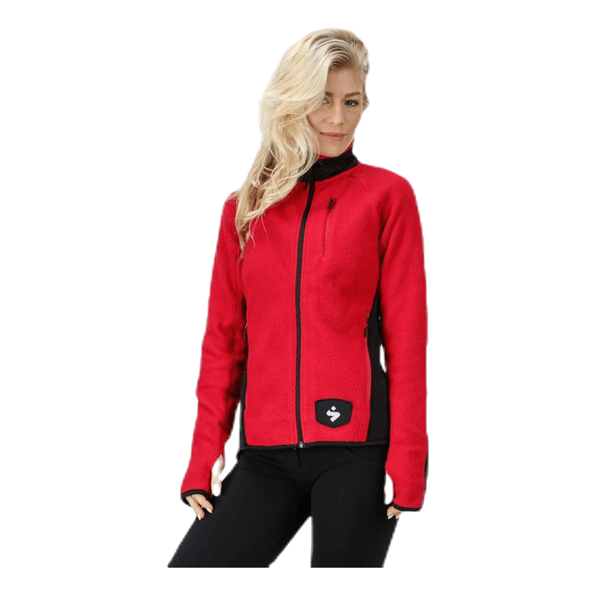 Lumberjane Fleece Jacket Red