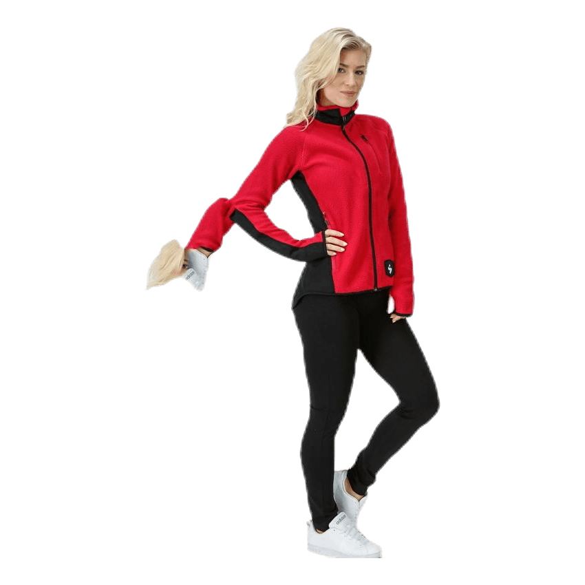 Lumberjane Fleece Jacket Red