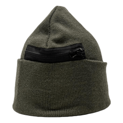 Zip It Beanie Green